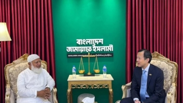 শফিকুর রহমানের সঙ্গে সিঙ্গাপুর হাইকমিশনারের সৌজন্য সাক্ষাৎ